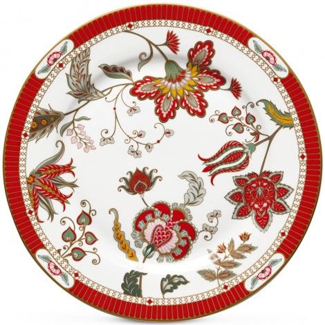 Easy Life Kashmir 19.5cm Side Plate – Red