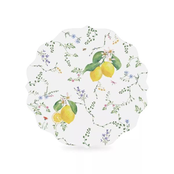 Easy Life Fleurs et Citrons Dish Mat Set 2pcs 34.5cm