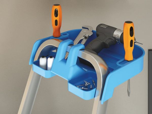Colombo Atlantica 8-Step Ladder - Silver | Safe & Durable