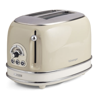 توستر Ariete Vintage 155 – فتحتين، تصميم كلاسيكي وأنيق