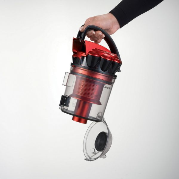 مكنسة كهربائية Ariete J-Force 2753 – 700 واط – أحمر وأسود