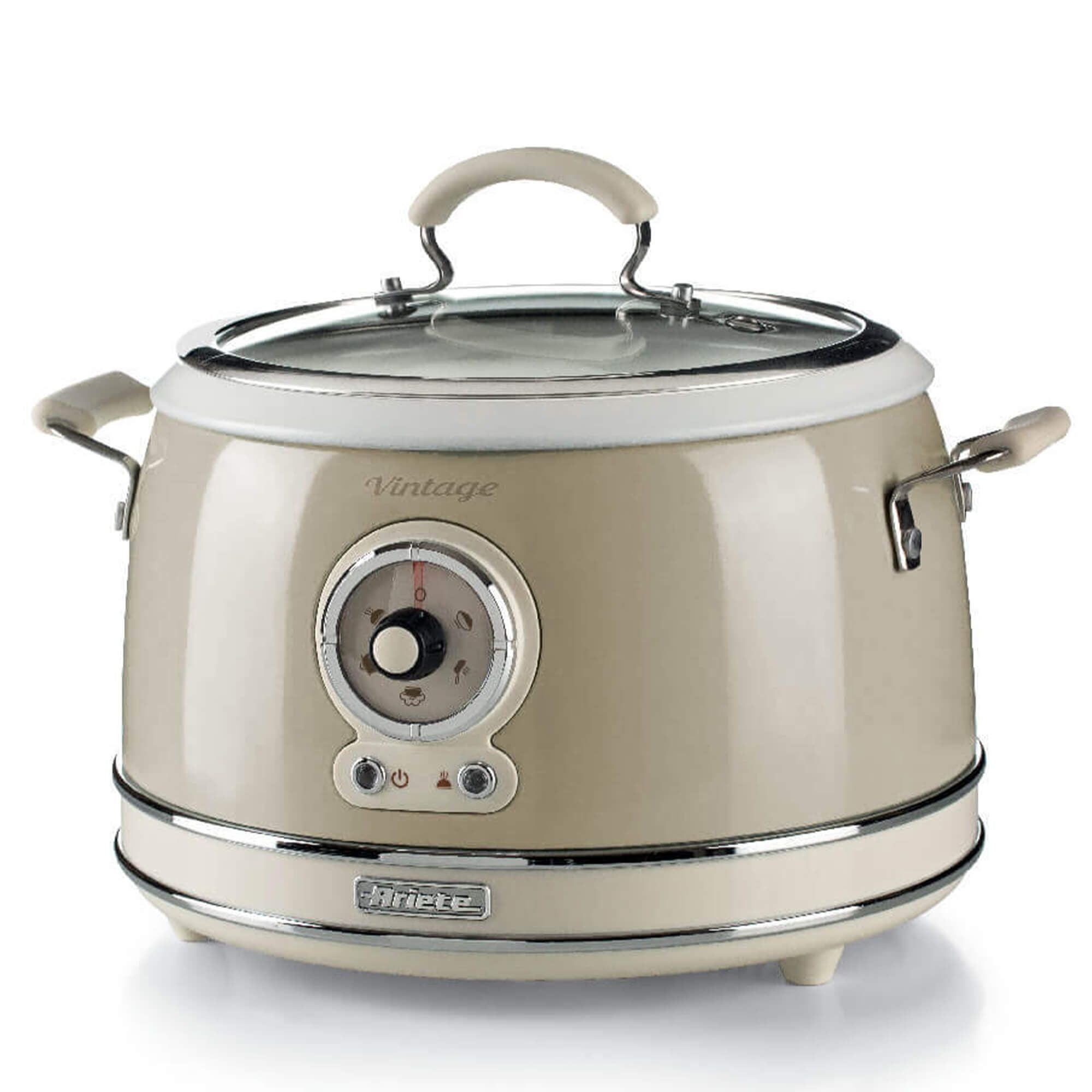 Ariete Vintage Multi-Function Rice/Slow Cooker – Beige