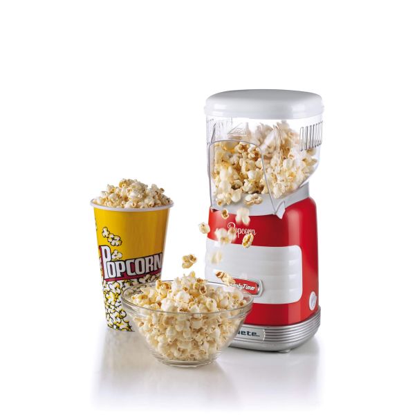 Ariete Party Time Popcorn Maker – Red, Retro & Quick