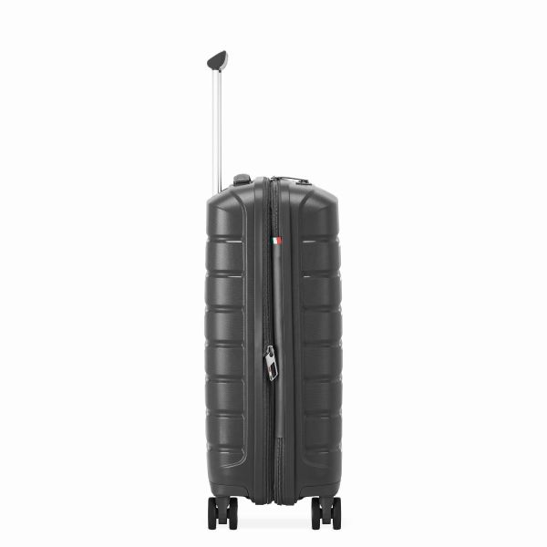 طقم حقائب سفر Roncato Butterfly 3 قطع - رصاصي مقاوم للصدمات