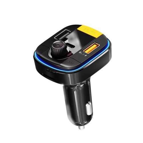 YESIDO Y45 Fast Dual USB Car Charger & FM Transmitter