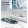 YC32 Portable Wall Charger - Dual Ports USB & Type-C 20W