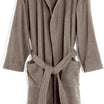 Caleffi Minorca Bathrobe S - Beige Gray Soft & Luxury