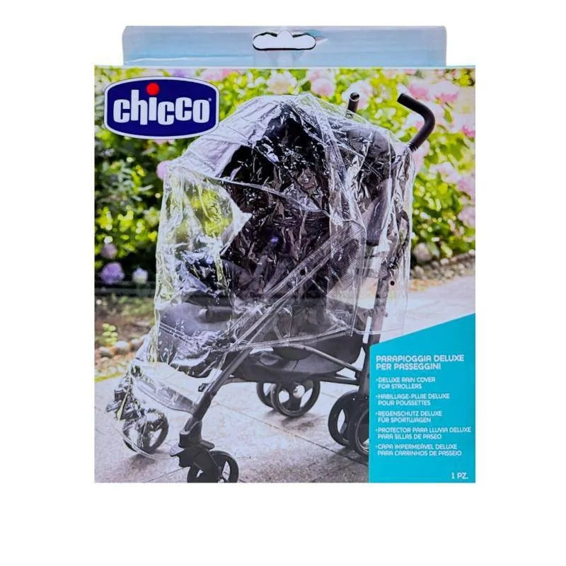 غطاء مطر فاخر لعربة Chicco – حماية مثالية للأطفال