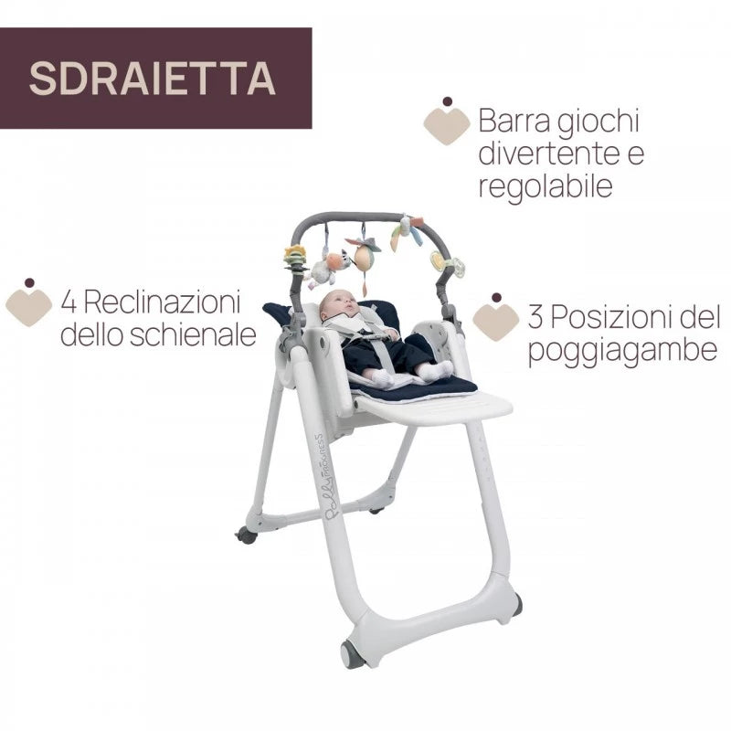 Chicco Polly Magic Relax High Chair – Multifunctional & Cozy