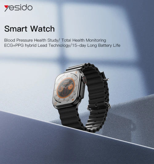 Yesido Smart Watch 2.03" IP67 Waterproof with Health Tracking