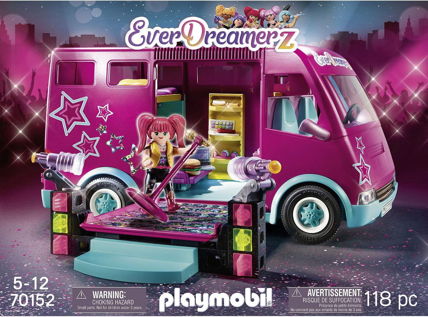 Playmobil EverDreamerz Music Tour Bus Adventure