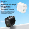 YC44 Travel Charger 20W - Fast Charging Type-C & Lightning