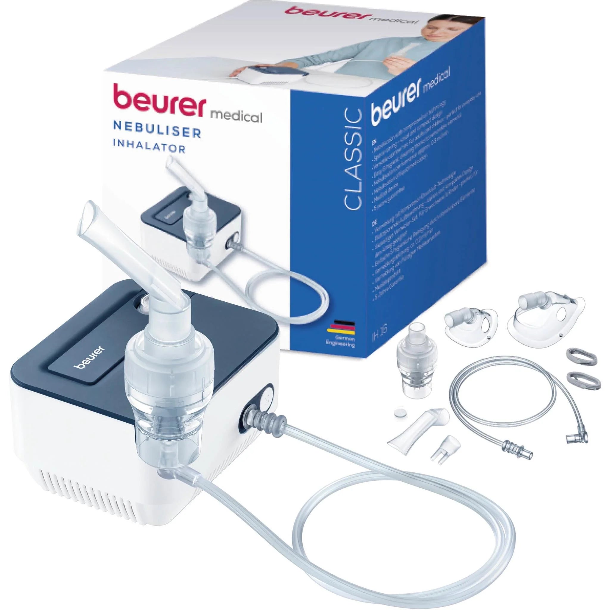 Beurer  Nebuliser - Compact Respiratory Treatment Device