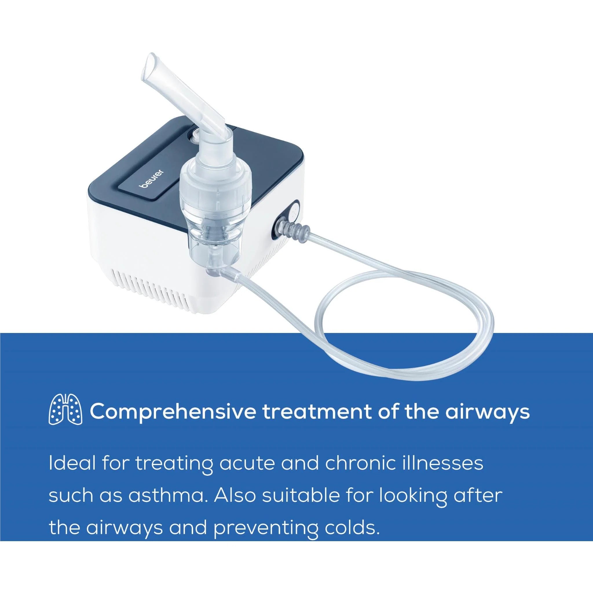 Beurer  Nebuliser - Compact Respiratory Treatment Device