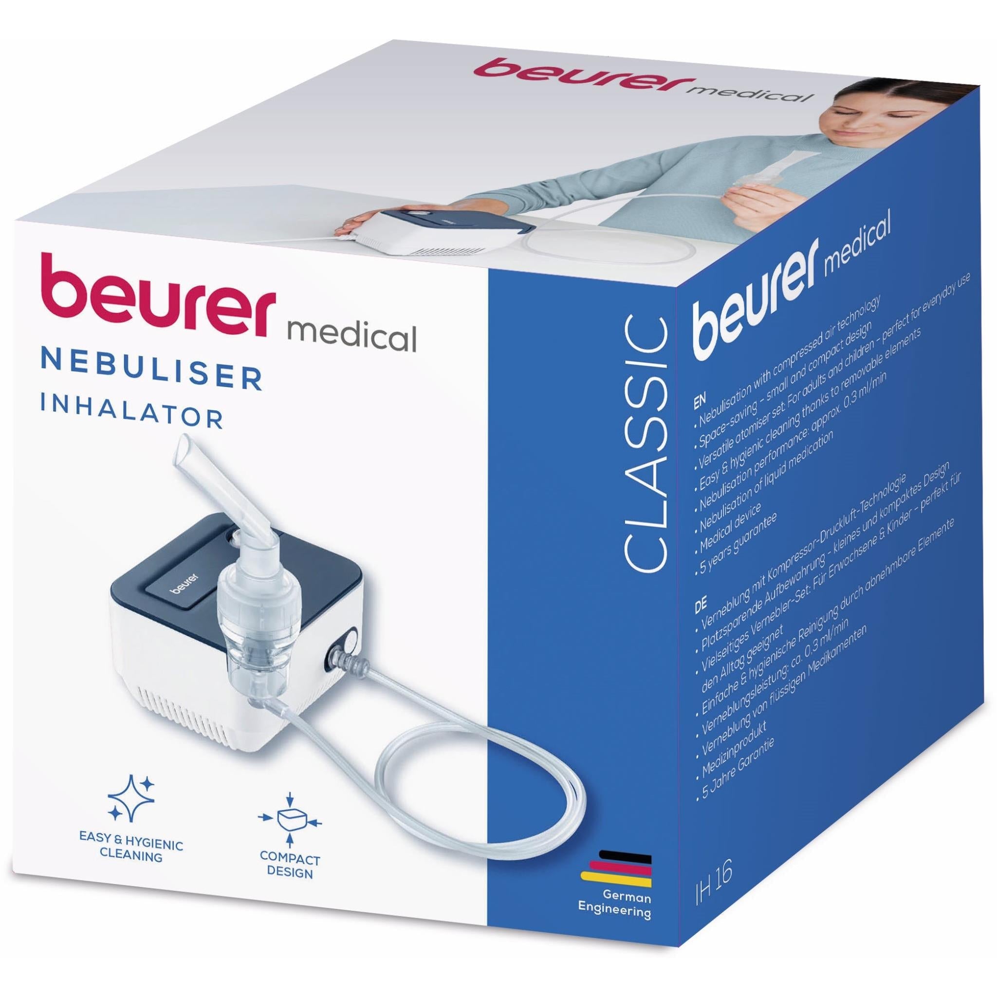 Beurer  Nebuliser - Compact Respiratory Treatment Device