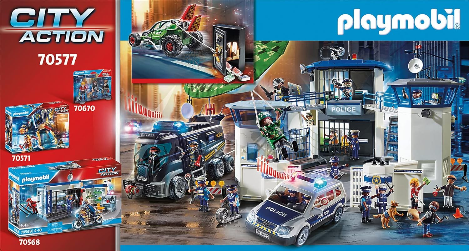 Playmobil Police Go-Kart Escape Adventure