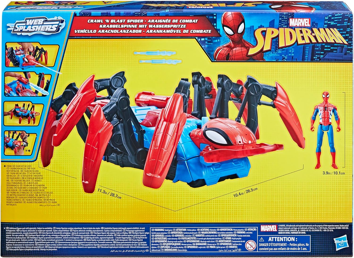 Hasbro Spd Crawl N Blast Spider