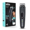 Braun Body Groomer Series 5 : Men's Groomer for Gentle and Clean Shave, Waterproof - BLACK
