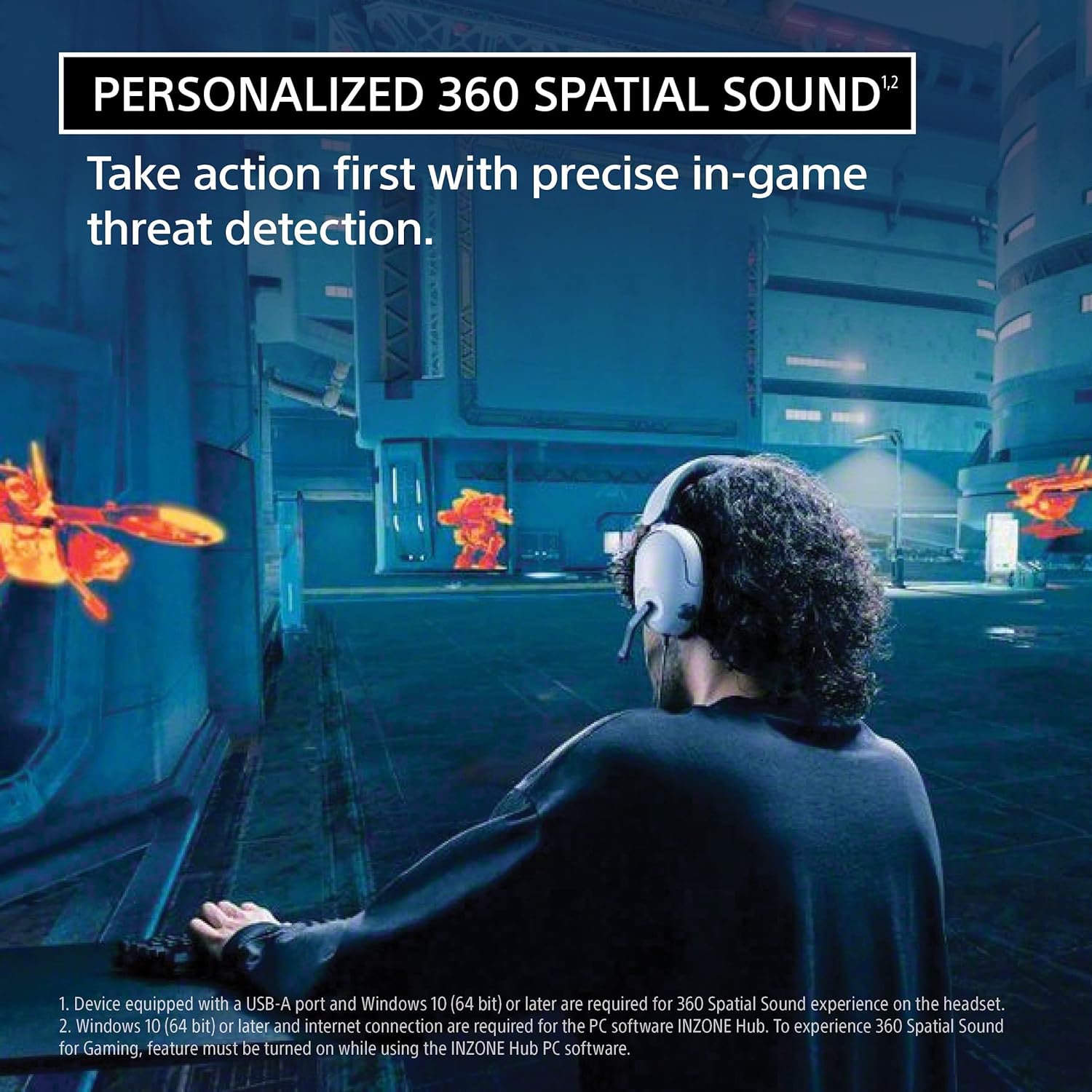 Sony INZONE H3 Wired Gaming Headset with 360 Spatial Sound