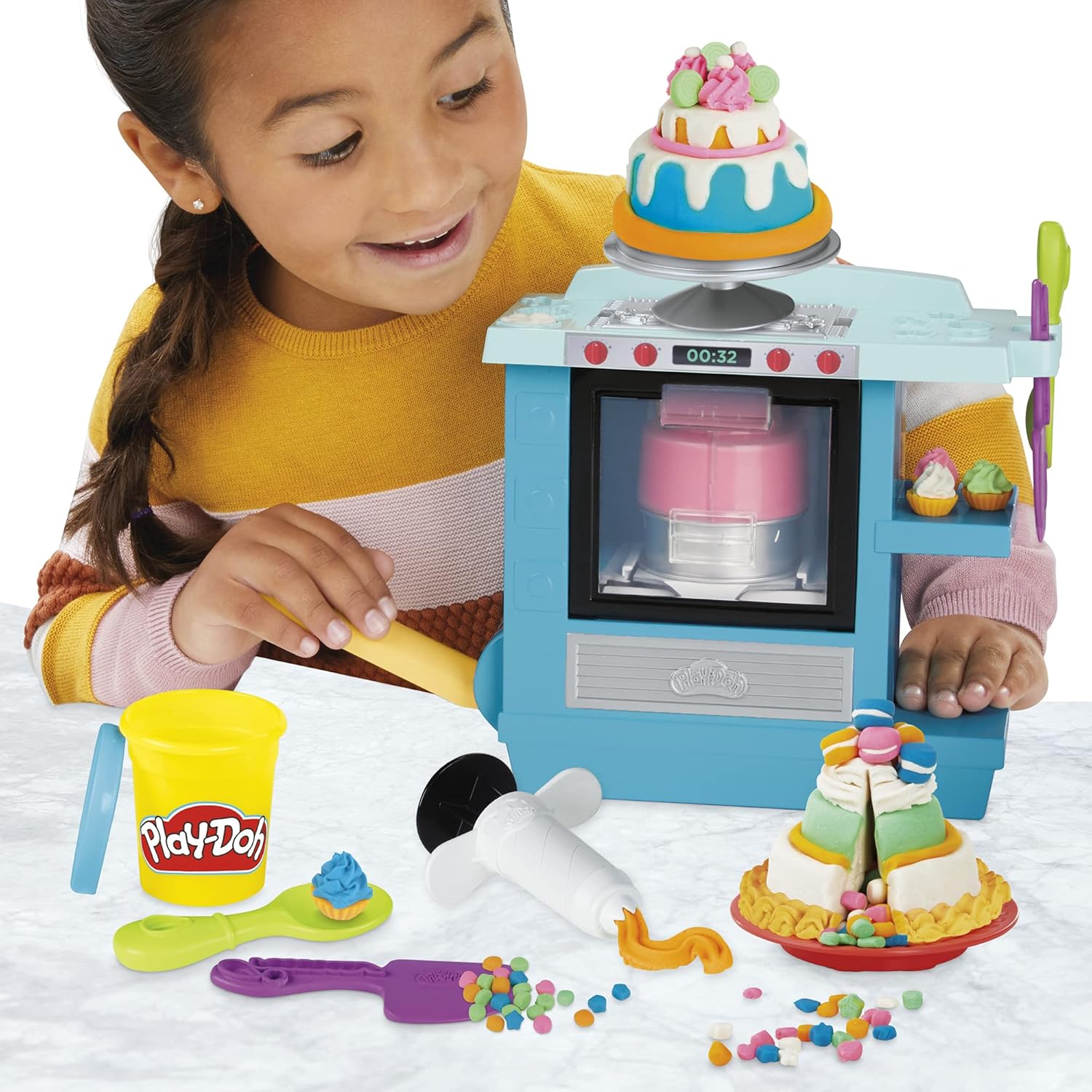 Hasbro Play-doh Kitchen Creations Rising Cake Oven Playset