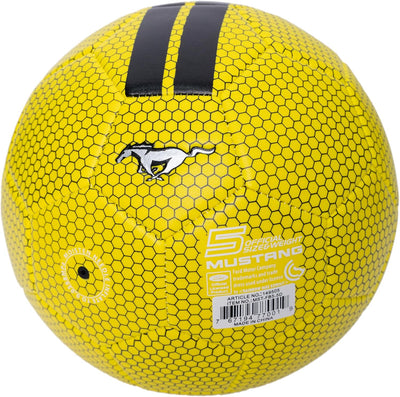 Mustang Football Yellow with Black Line | Kids American Football