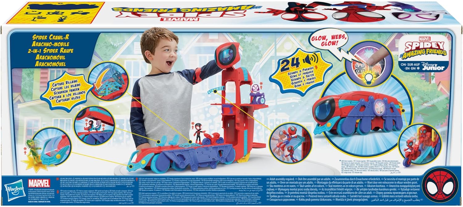 Hasbro Spidey Amazing Friends Spider Crawl-R