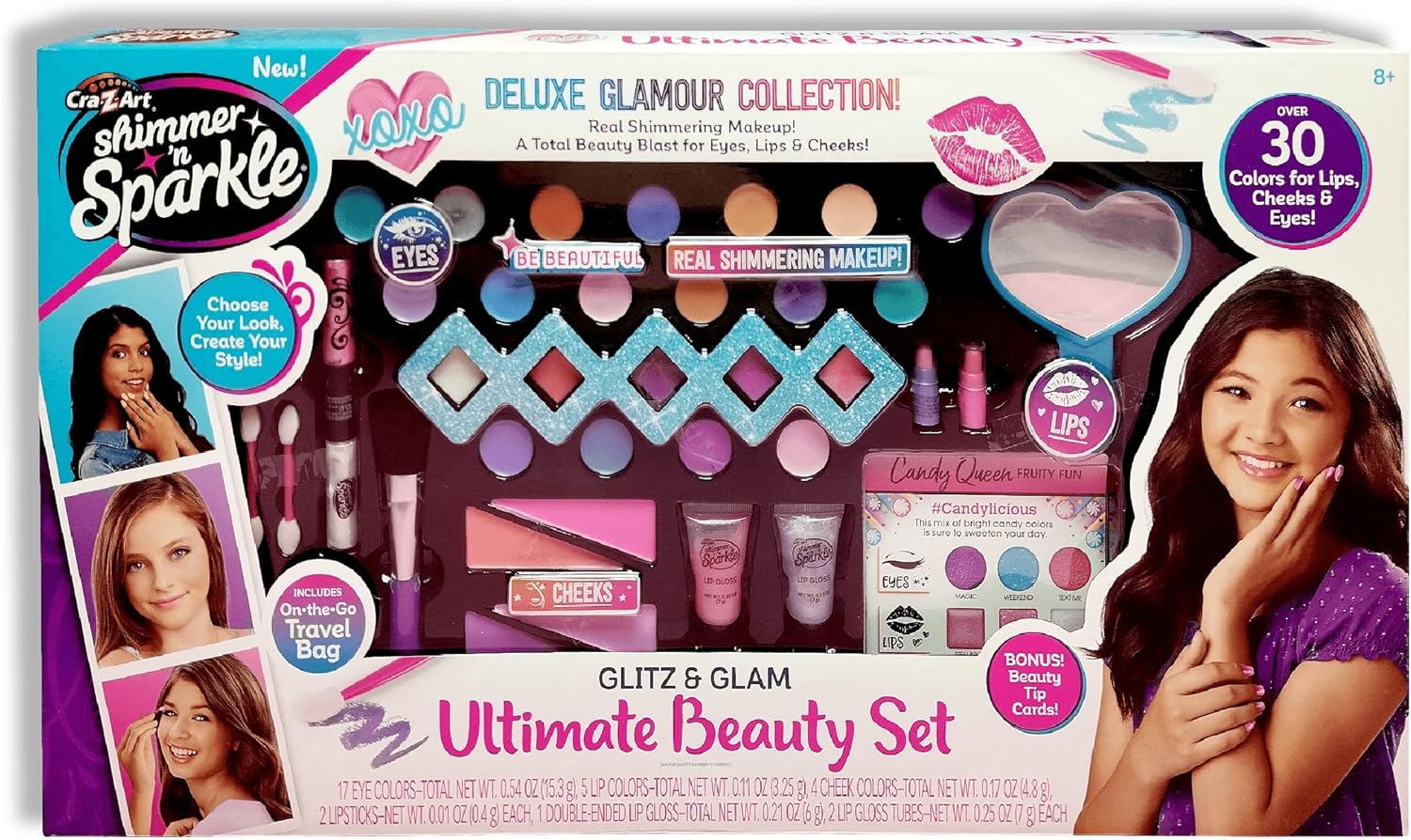 Car-Z-Art Shimmer N Sparkle Glitz & Glam Beauty Set