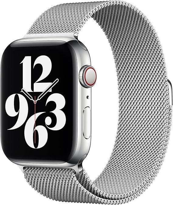 WIWU Menalo Stainless Steel Mesh Watch Band for iWatch 38-40mm (255mm)