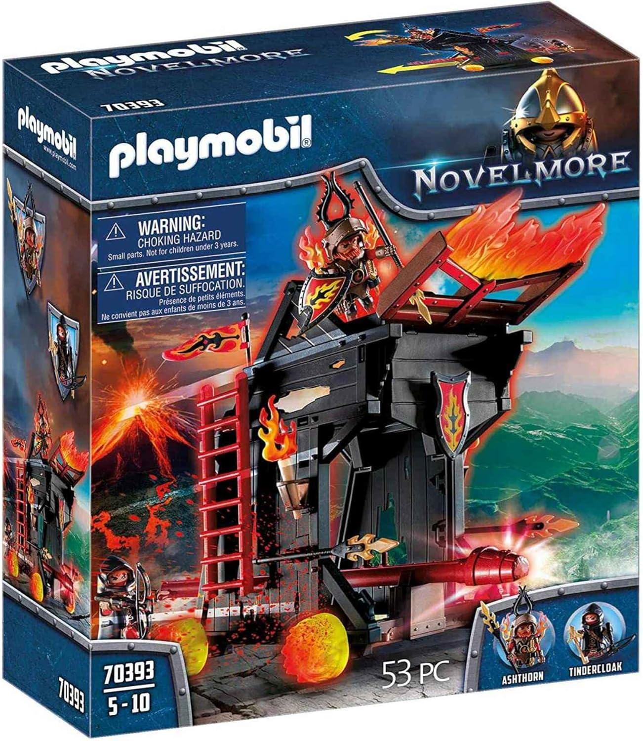 Playmobil Novelmore Fire Ram - Exciting Adventure for Kids