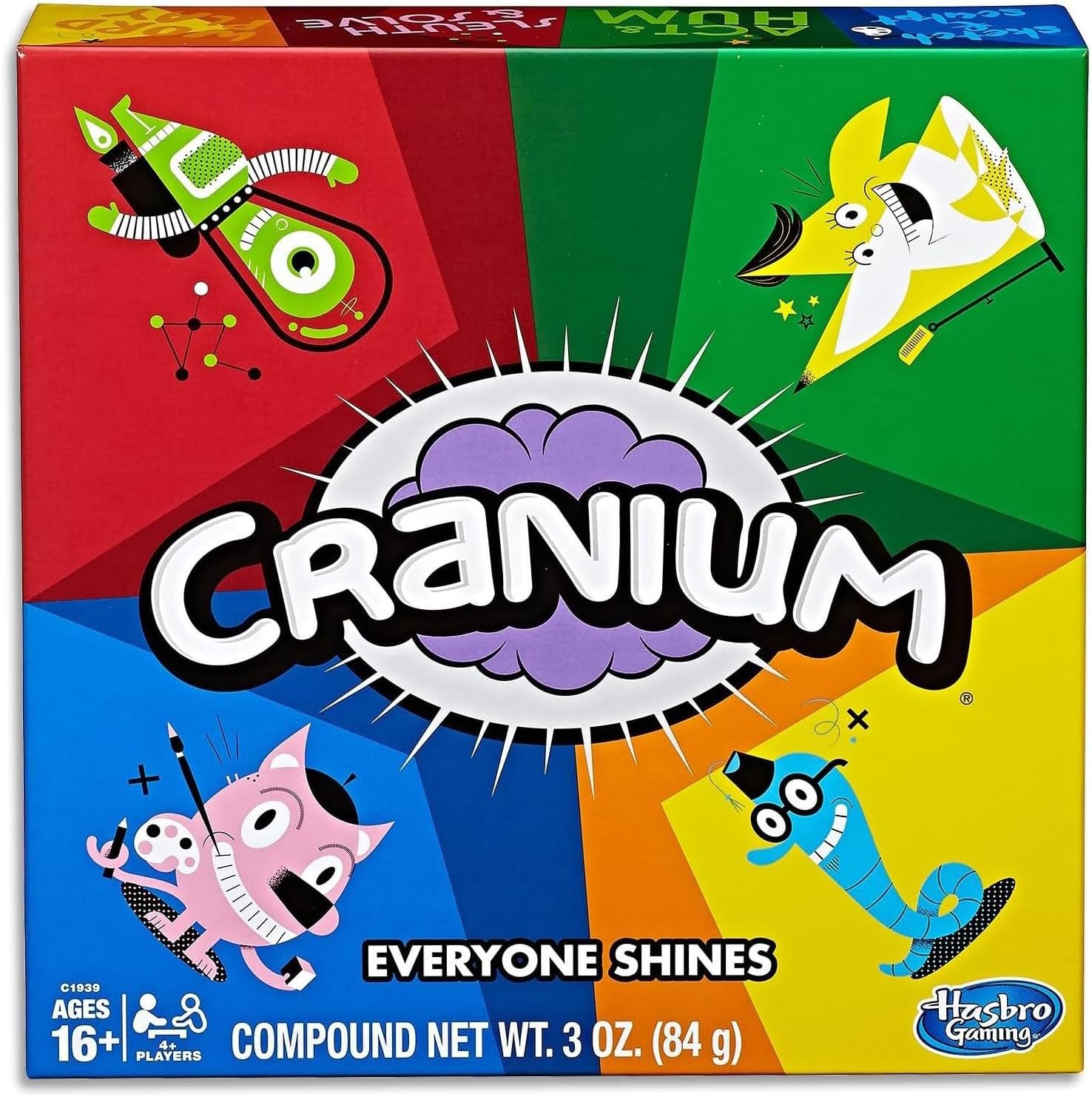 Hasbro Cranium Game – The Ultimate Family Party Game