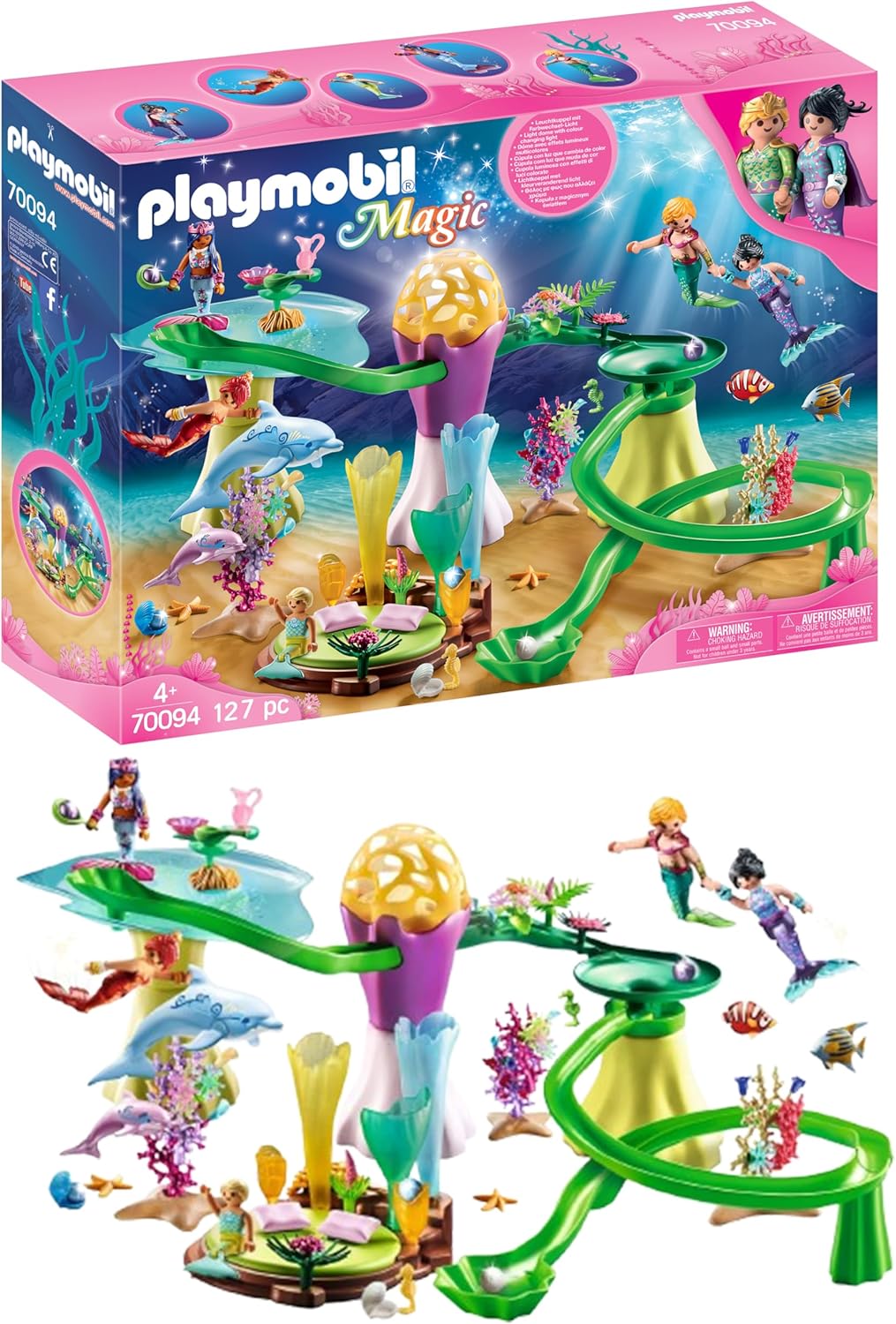 Playmobil Mermaid Bay with Light-Up Dome - Magical Fun