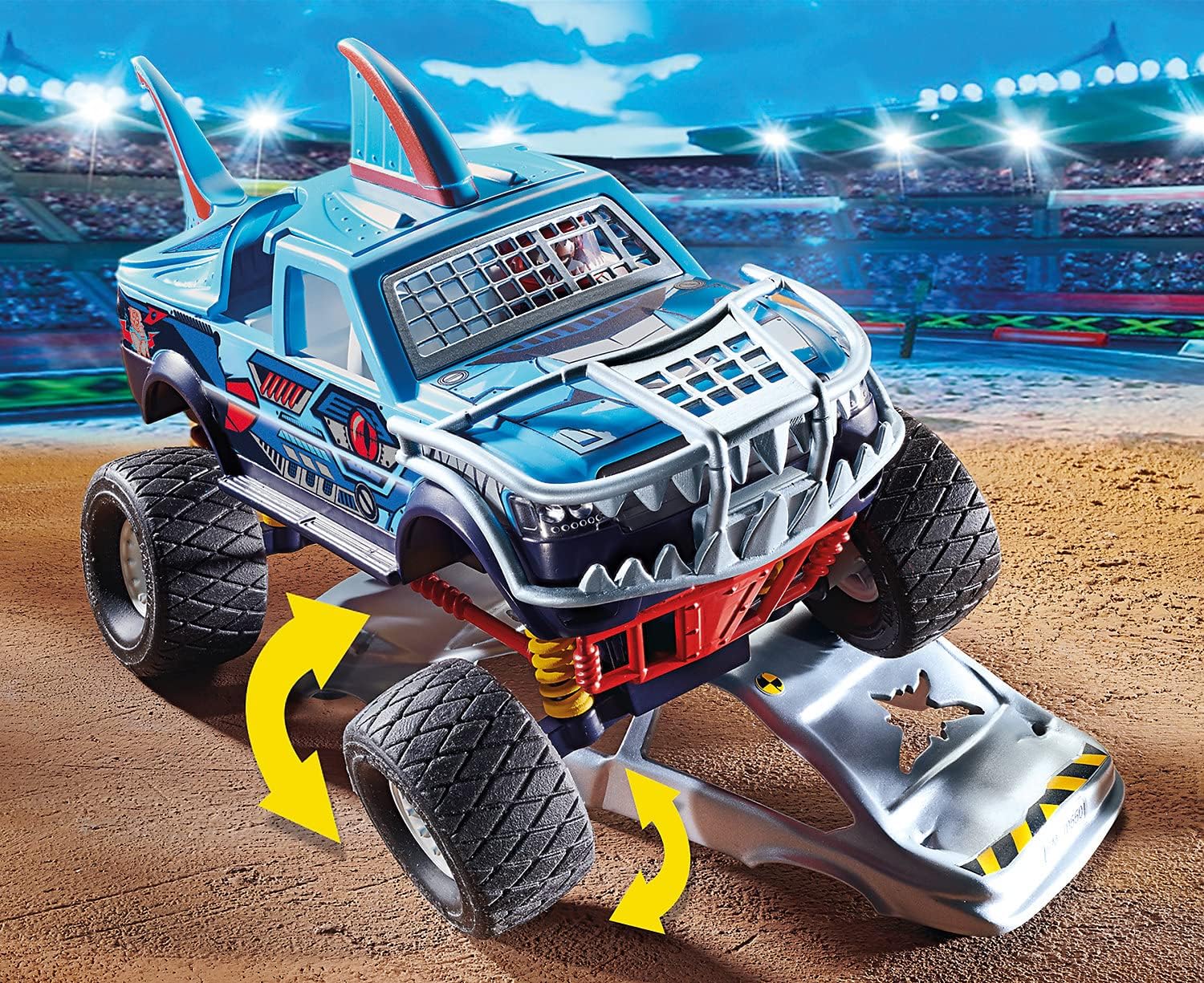 Playmobil Stunt Show Shark Monster Truck - Thrilling Toy Fun