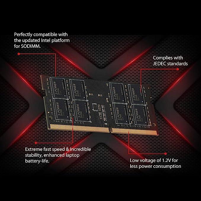 Silicon Power DDR4 8GB Laptop RAM 3200 MHz