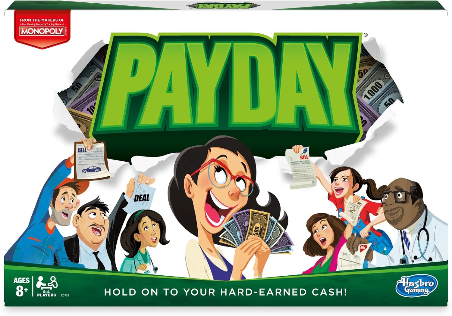 Hasbro Monopoly Pay Day Game