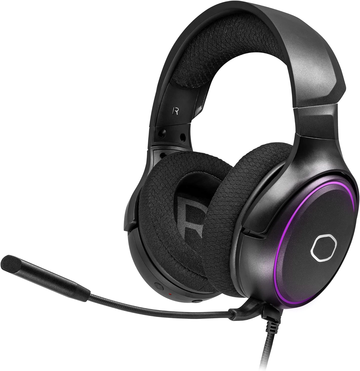 Cooler Master RGB Virtual 7.1 Surround Sound Omnidirectional Mic and USB Connectivity Multiplatform Compatibility Gaming Headset