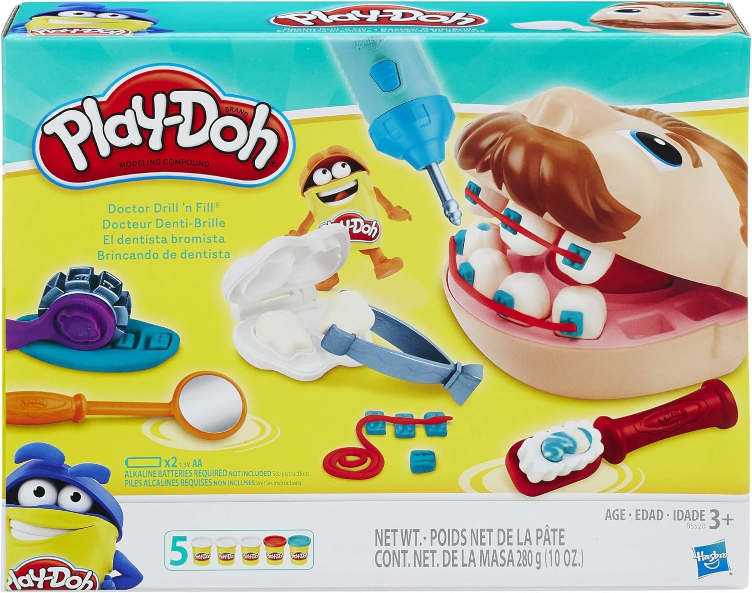 Hasbro  Play-Doh Doctor Drill 'n Fill