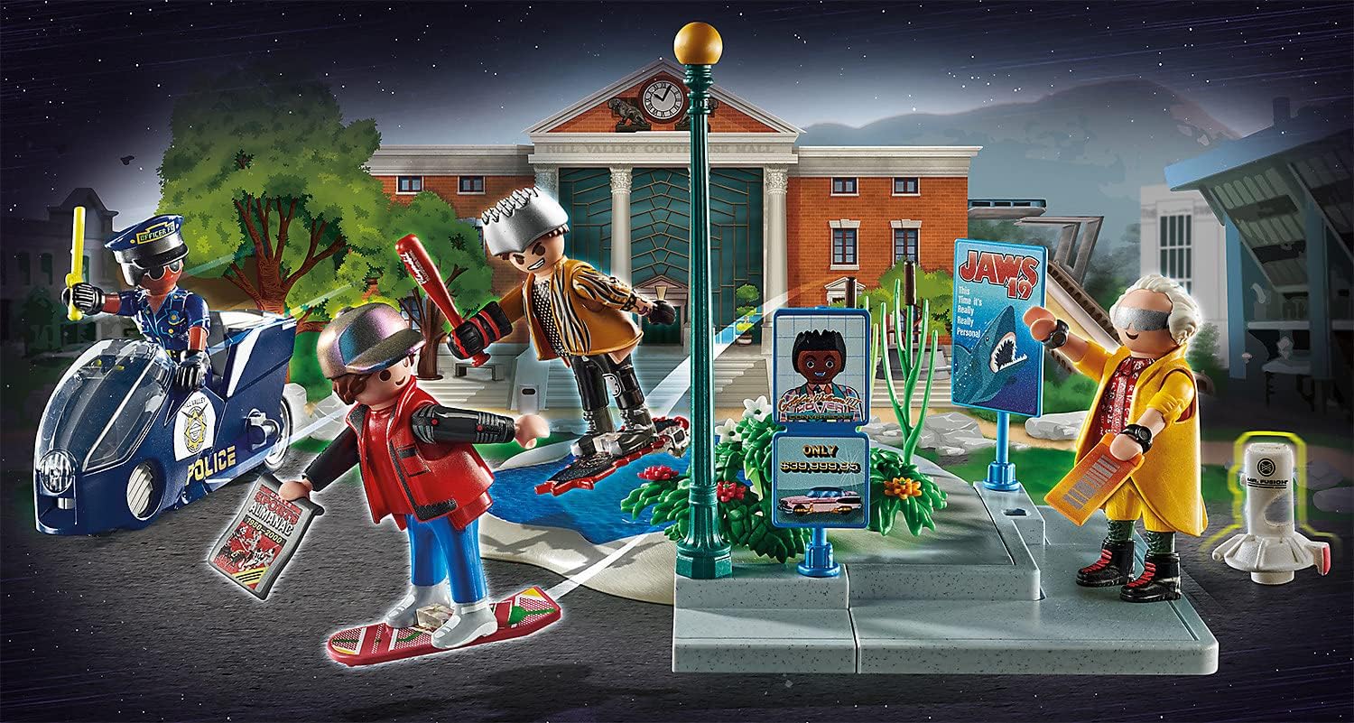 Playmobil Back to the Future - Hoverboard Chase Adventure