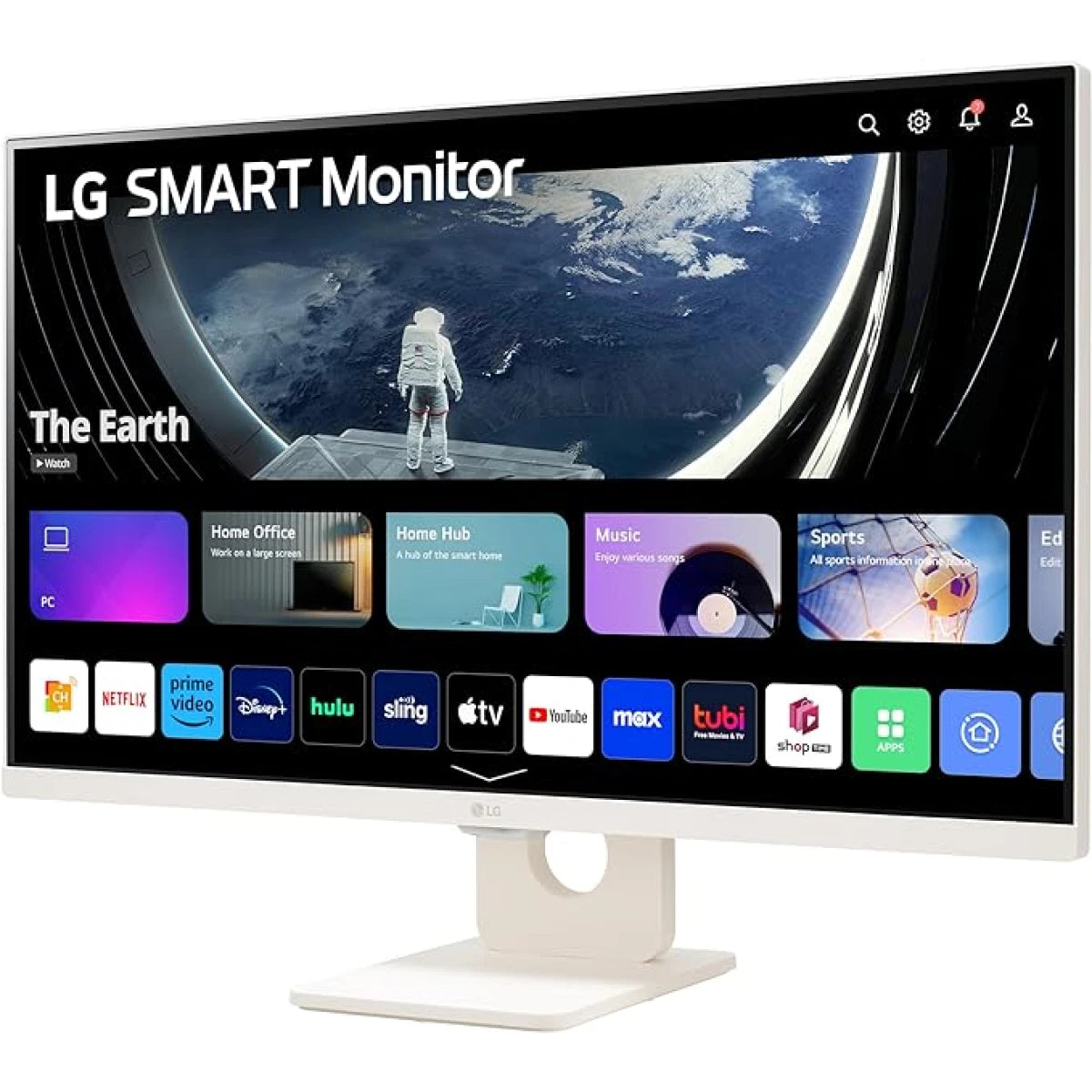 LG 27" FHD IPS MyView Smart Monitor with webOS & Built-in Speakers