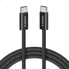 Anker Zolo USB-C to USB-C Cable 240W 6ft White - Bundle