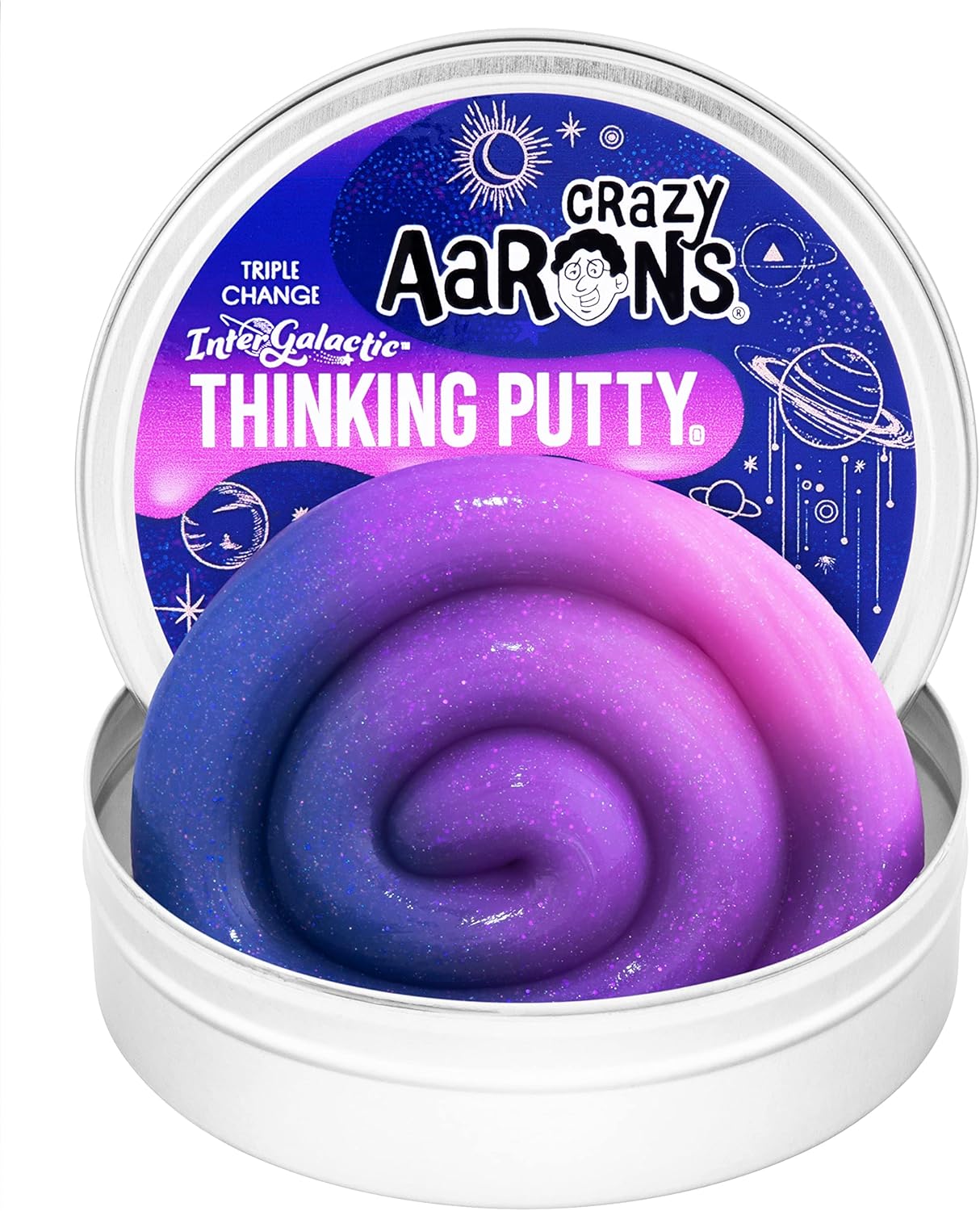 Crazy Aaron's Thinking Putty - Triple Color Changing Fun