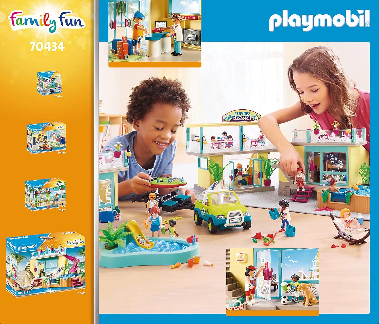 Playmobil PLAYMO Strandhotel – Fun Beach Hotel Adventure