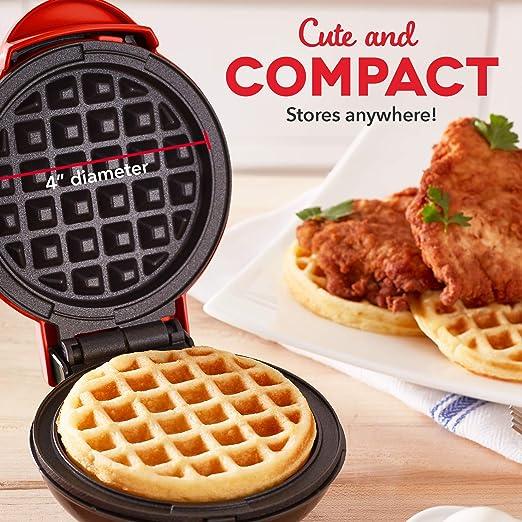 Dash MINI WAFFLE MAKER - RED