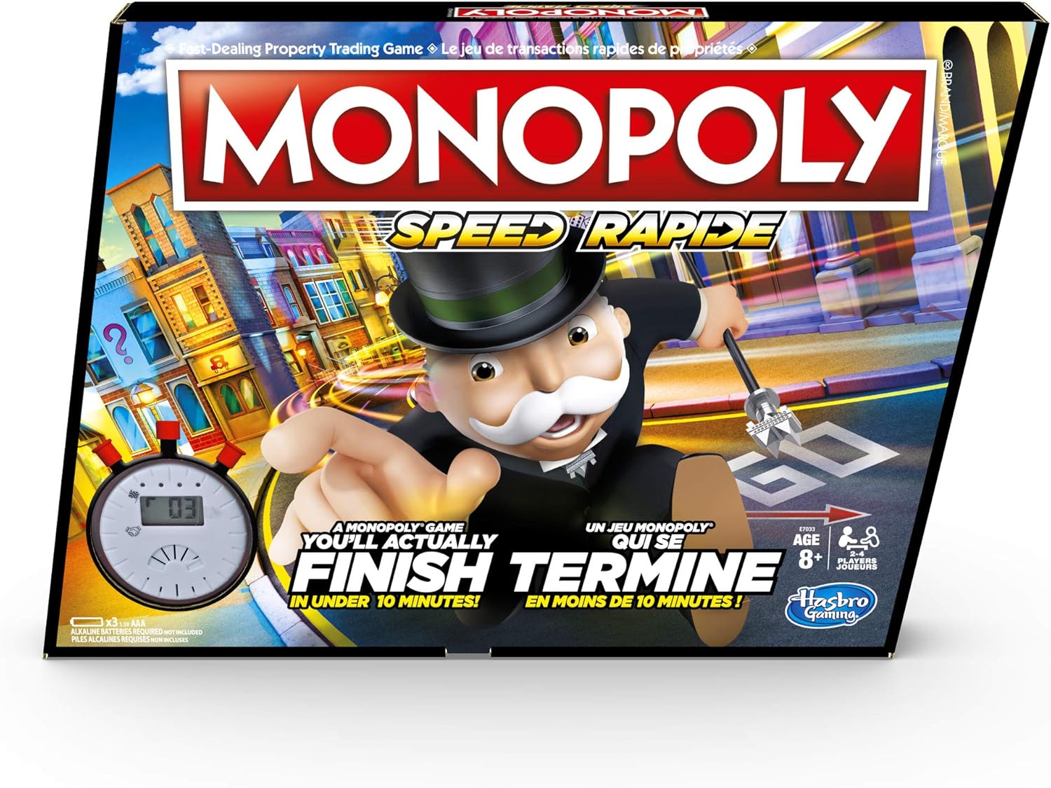 Hasbro Monopoly Speed Board Game