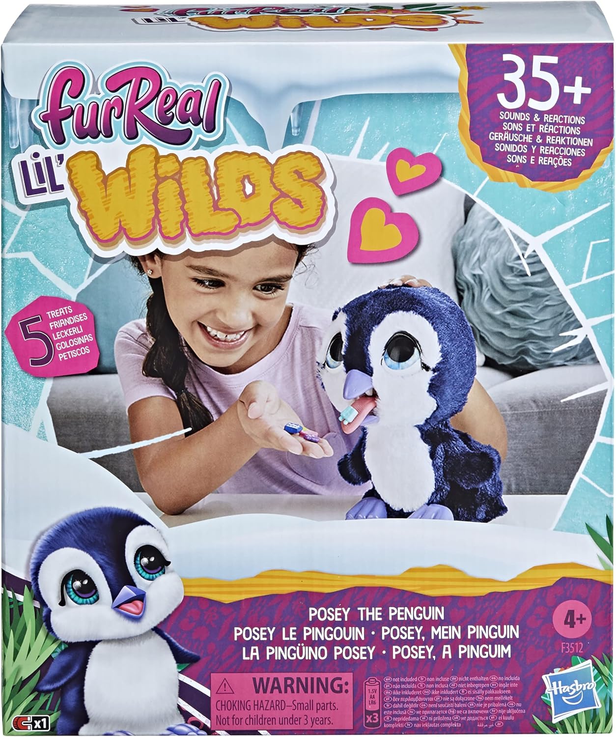 Hasbro Furreal Lil’ Wilds Posey The Penguin