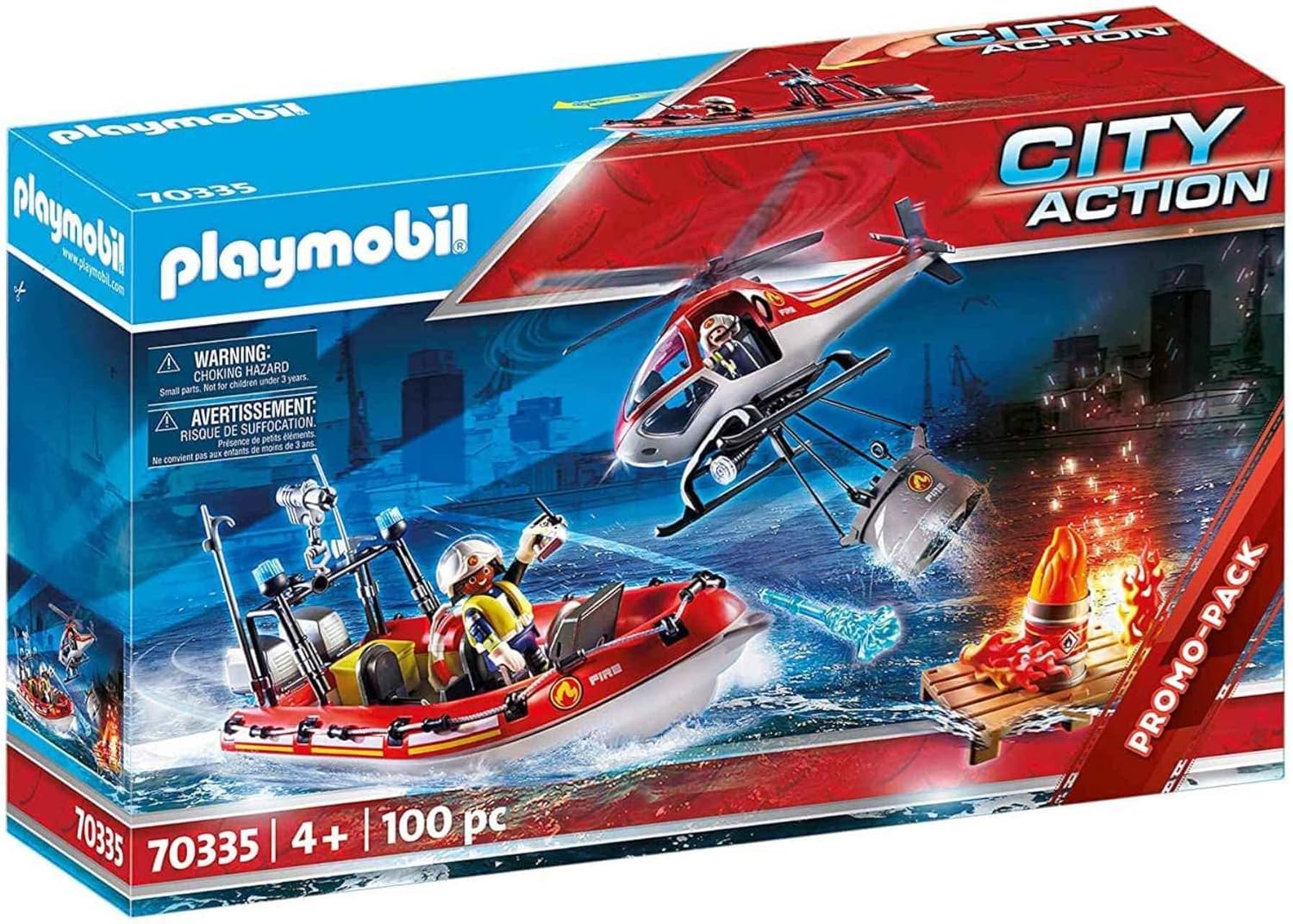 Playmobil Fire Rescue Mission for Kids