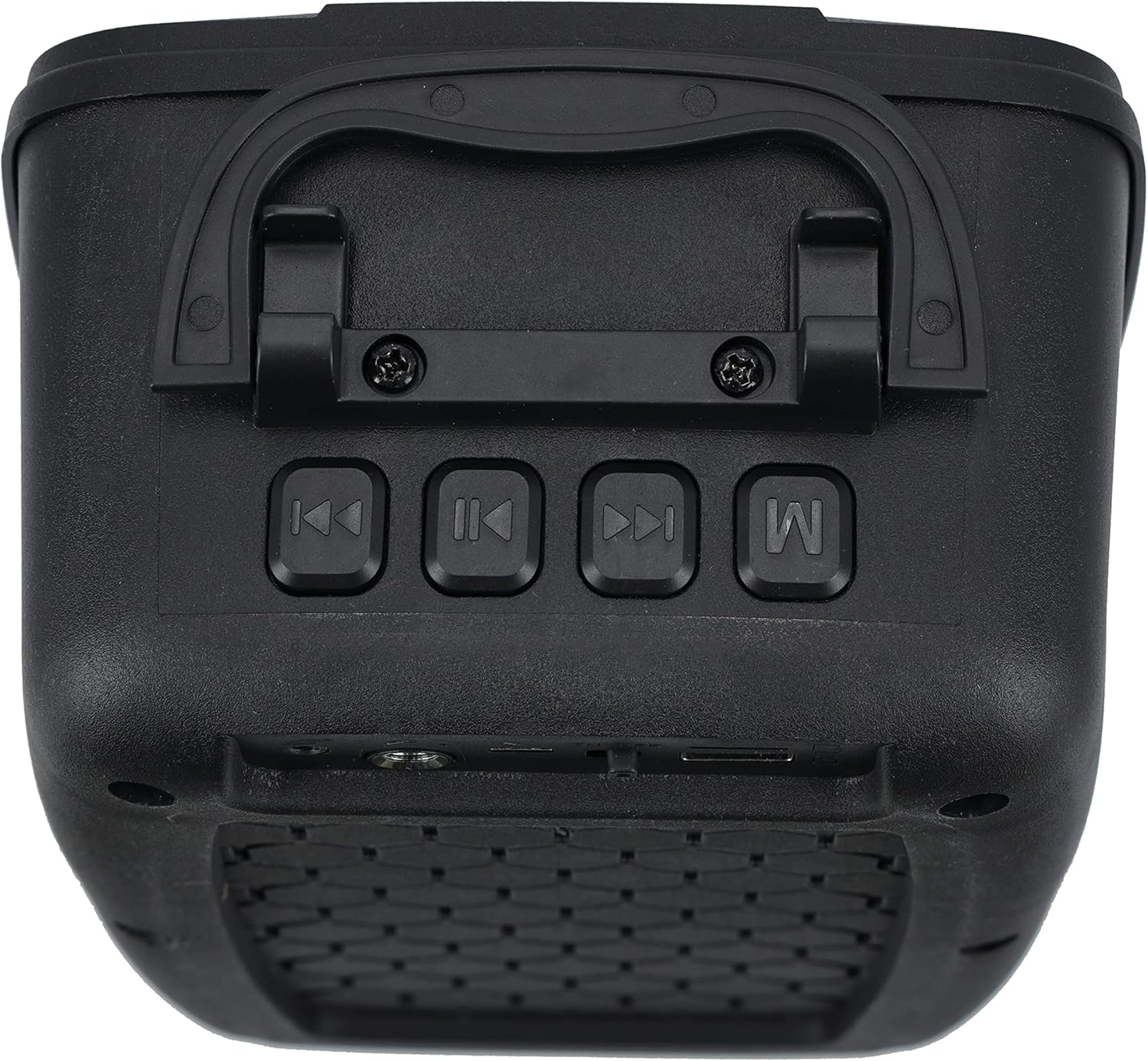 Geepas Portable Bluetooth Speaker with Microphone – GMS11156 | USB/TF/FM/AUX | LED Light | 10W | 30M Range | Black
