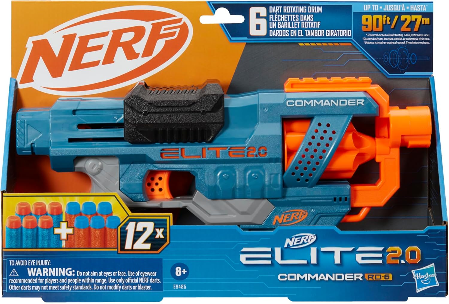 Hasbro Nerf Elite 2.0 Commander RD-6 Blaster