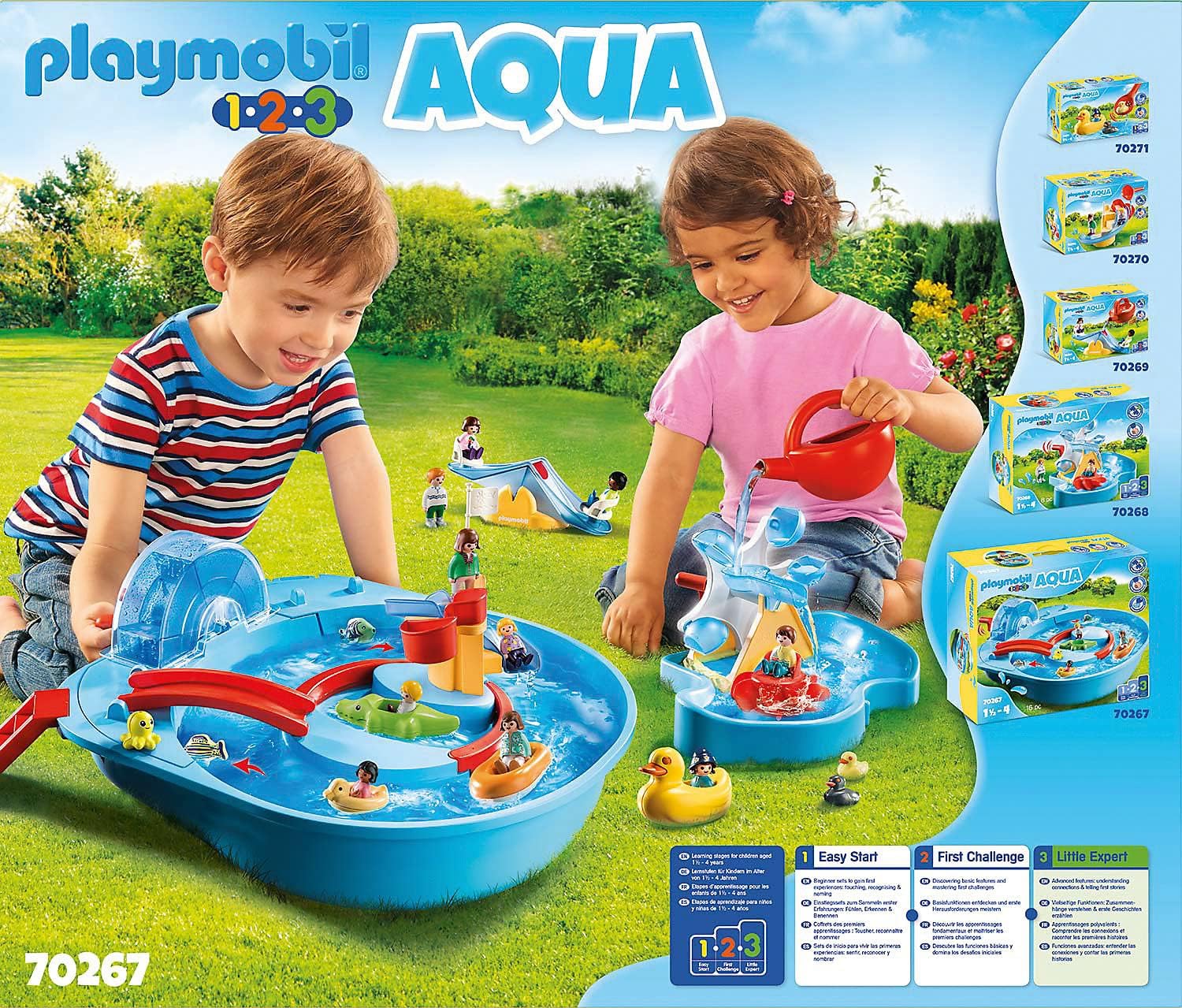 Playmobil Aqua Splish Splash - Fun Water Park for Toddlers