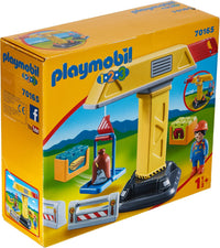 Playmobil 1.2.3 Construction Crane