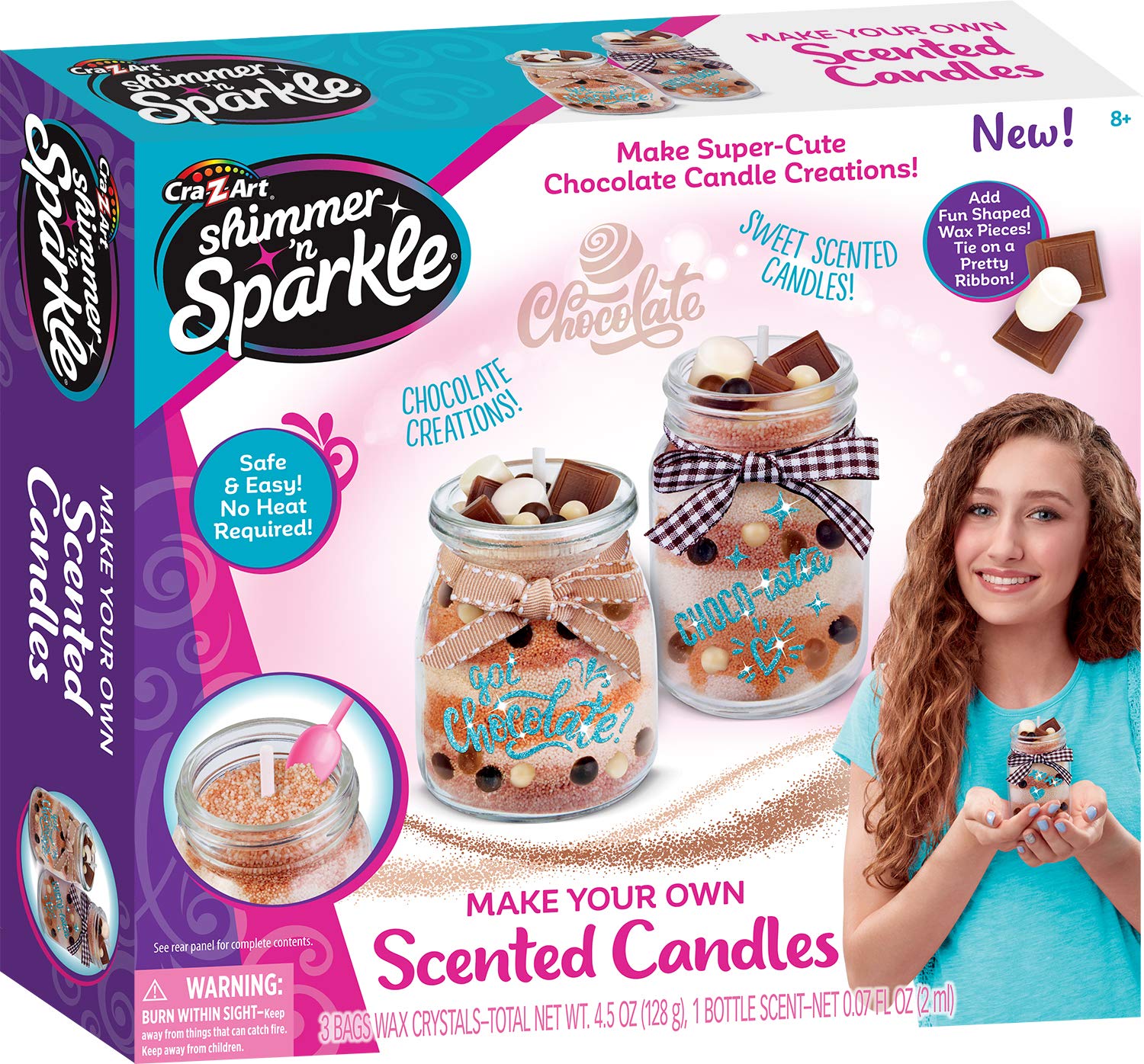 Cra-Z-Art Make Your Own Scented Candles – Chocolate